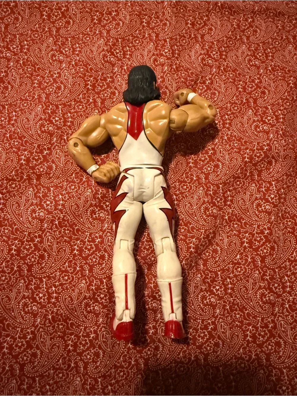 WWE White and Red Men's Wrestling Briefs